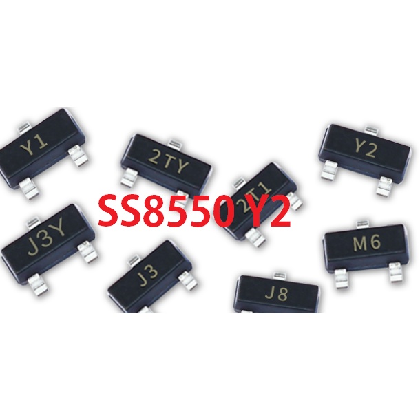 20 IC PNP Transistor 8550 SS8550 40V 1.5A SOT-23 chính hãng CJ