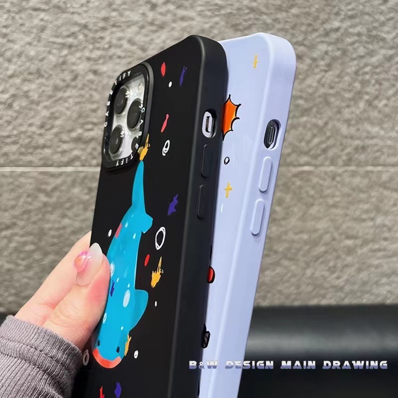 Ốp Điện Thoại Silicon Mềm Chống Sốc In Hình Cá Voi Dễ Thương Cho iPhone 13 12 11 Pro MAX IX XS MAX XR 7Plus 8Plus