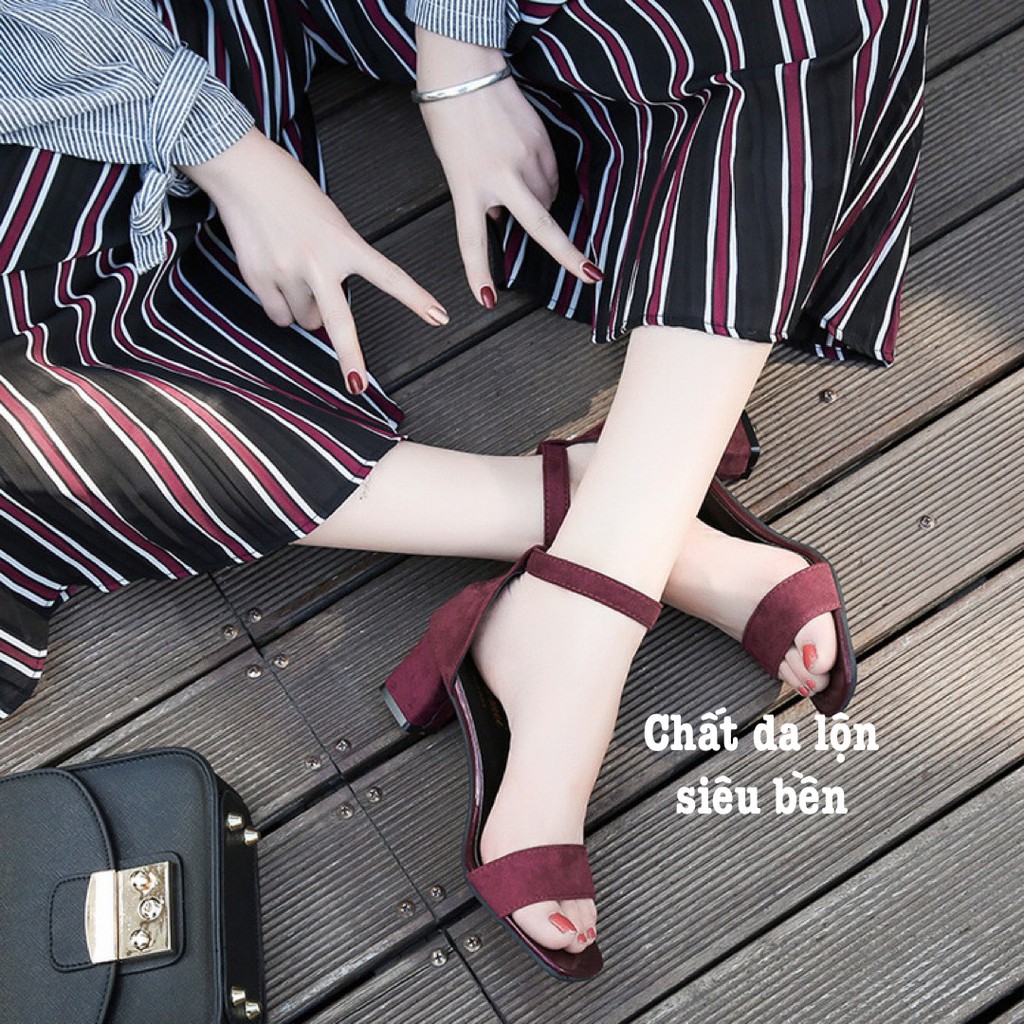 Sandal 2 màu cho nữ 0401SD