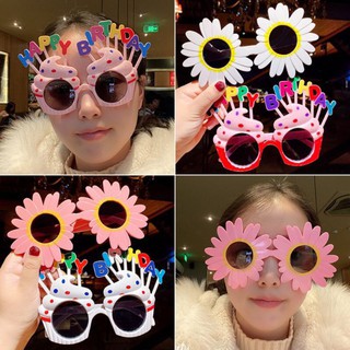 Kính thời trang Happy Birthday, kính hoa cúc new 2021