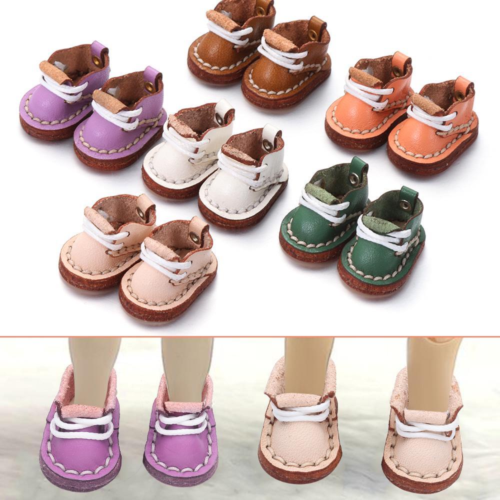 Giày Búp Bê Da Bò Handmade Dành Cho Búp Bê obitsu11GSCbody9OB11