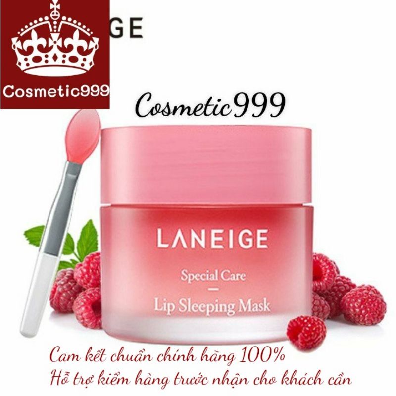 Son dưỡng môi,mặt nạ ngủ môi laneige 20g lip sleeping mask berry hàn quốc chính hãng-Cosmetic999