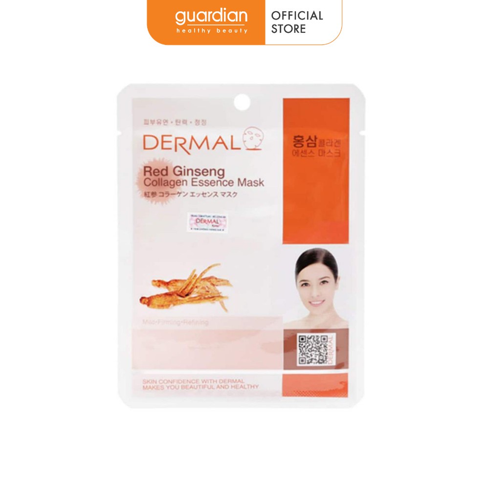 Mặt nạ Dermal tinh chất Collagen với chiết xuất Hồng Sâm 23g