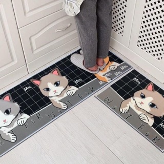 Thảm bếp, thảm trải sàn combo 2 miếng 40x60cm và 40x120cm