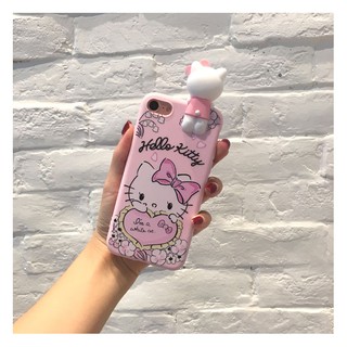 Ốp Lưng Thú Leo Hello Kitty b14m Dễ Thương Cho IPhone