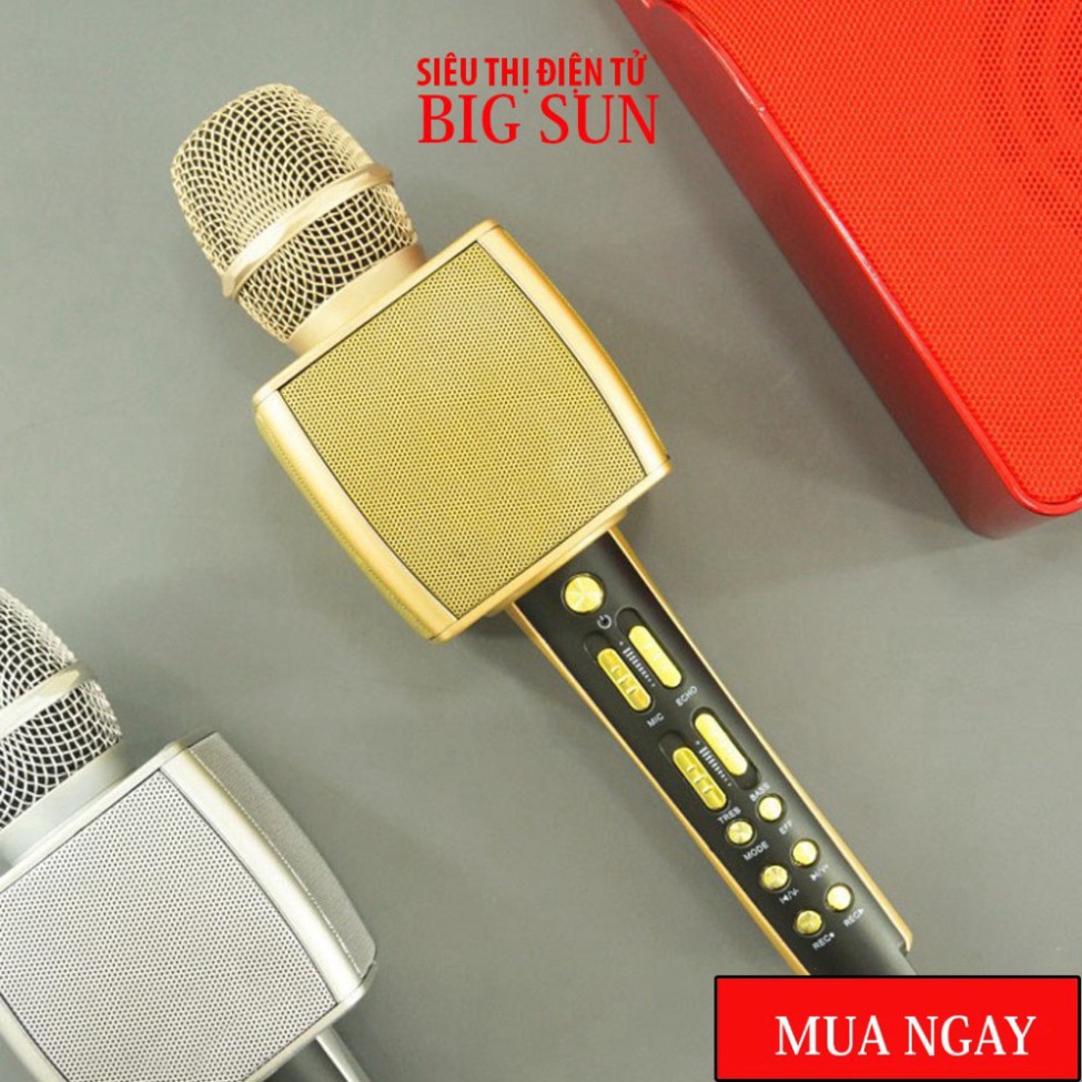 SIÊU PHÂM HẠ GIÁ Micro Karaoke bluetooth ys 92  Micro không dây, cao cấp - Âm thanh sống động, livestream, thu âm,có khe