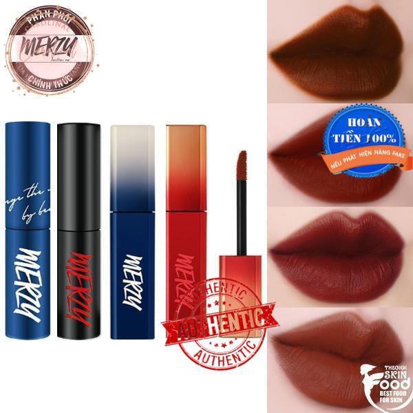Son Merzy [Hot New-Hàng Auth] Son kem lì Merzy The First Velvet Tint [ V1 -V18 ] | BigBuy360 - bigbuy360.vn