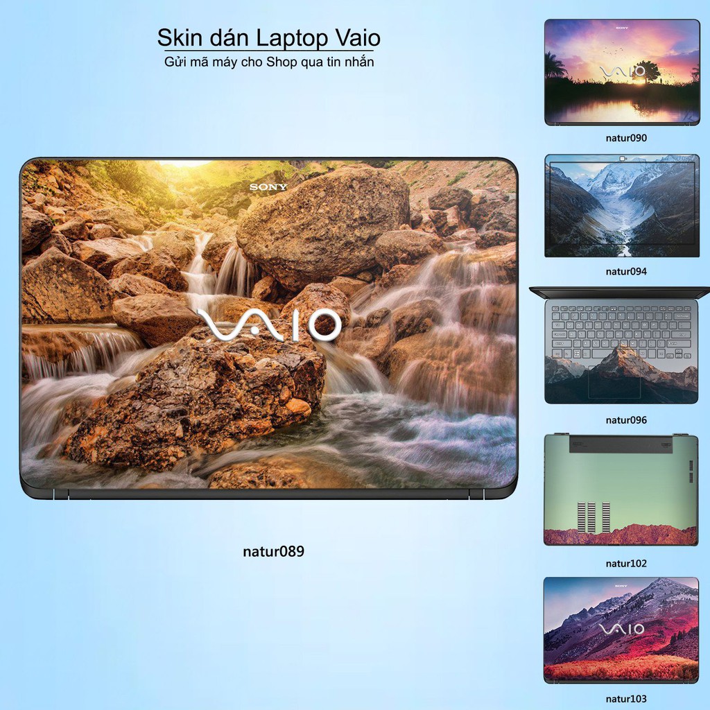Skin dán Laptop Sony Vaio in hình thiên nhiên _nhiều mẫu 5 (inbox mã máy cho Shop)