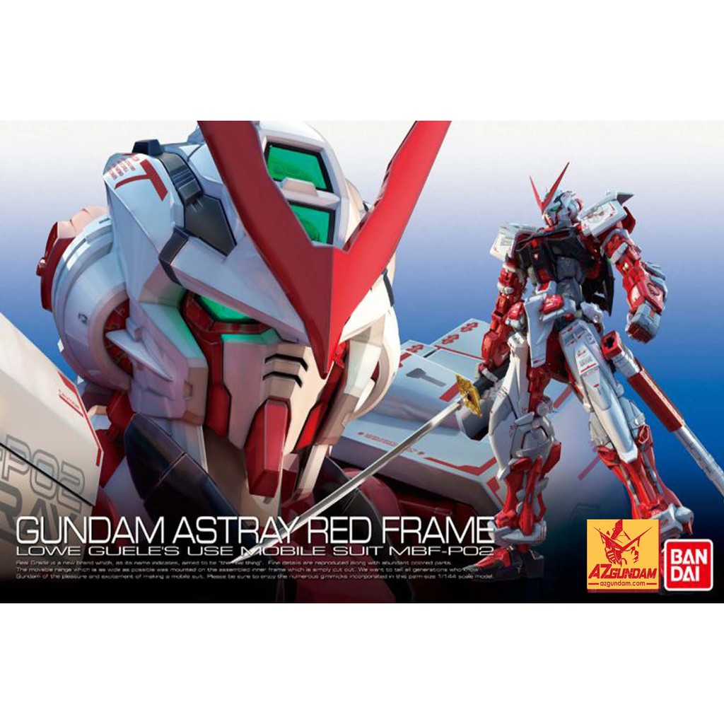 Mô Hình Gundam RG 19 Astray Red Frame MPF-P02 Series Gundam Seed Tỉ Lệ 1/144