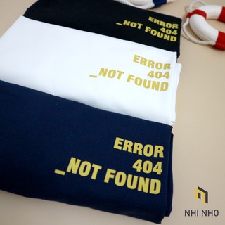 Áo thun unisex error