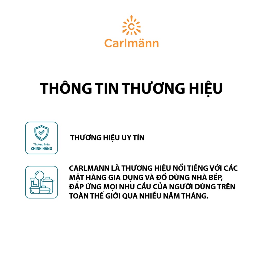 Thớt tre CarlMann an toàn, tự nhiên, kháng khuẩn cao Moriitalia THOT10000055