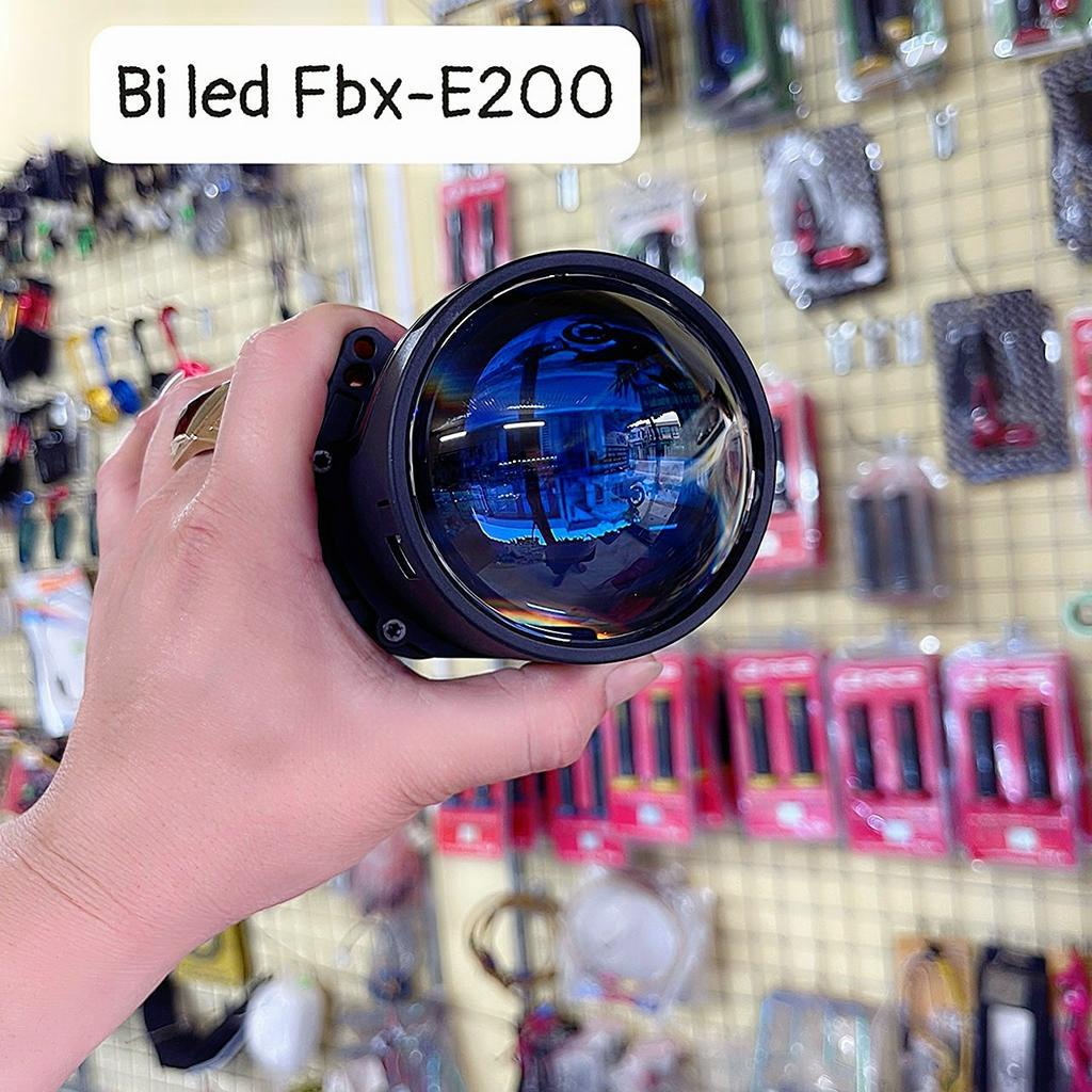 Đèn Bi Led Fbx E200 3.0 inch kính tím có led trợ pha 6+1