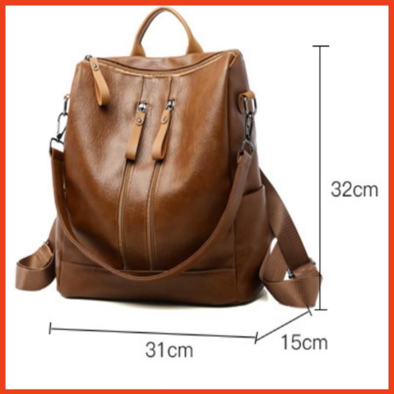 🎒 Balo TLG 🎒 Balo nữ thời trang, balo da 2 trong 1 208220   không thể rẻ hơn