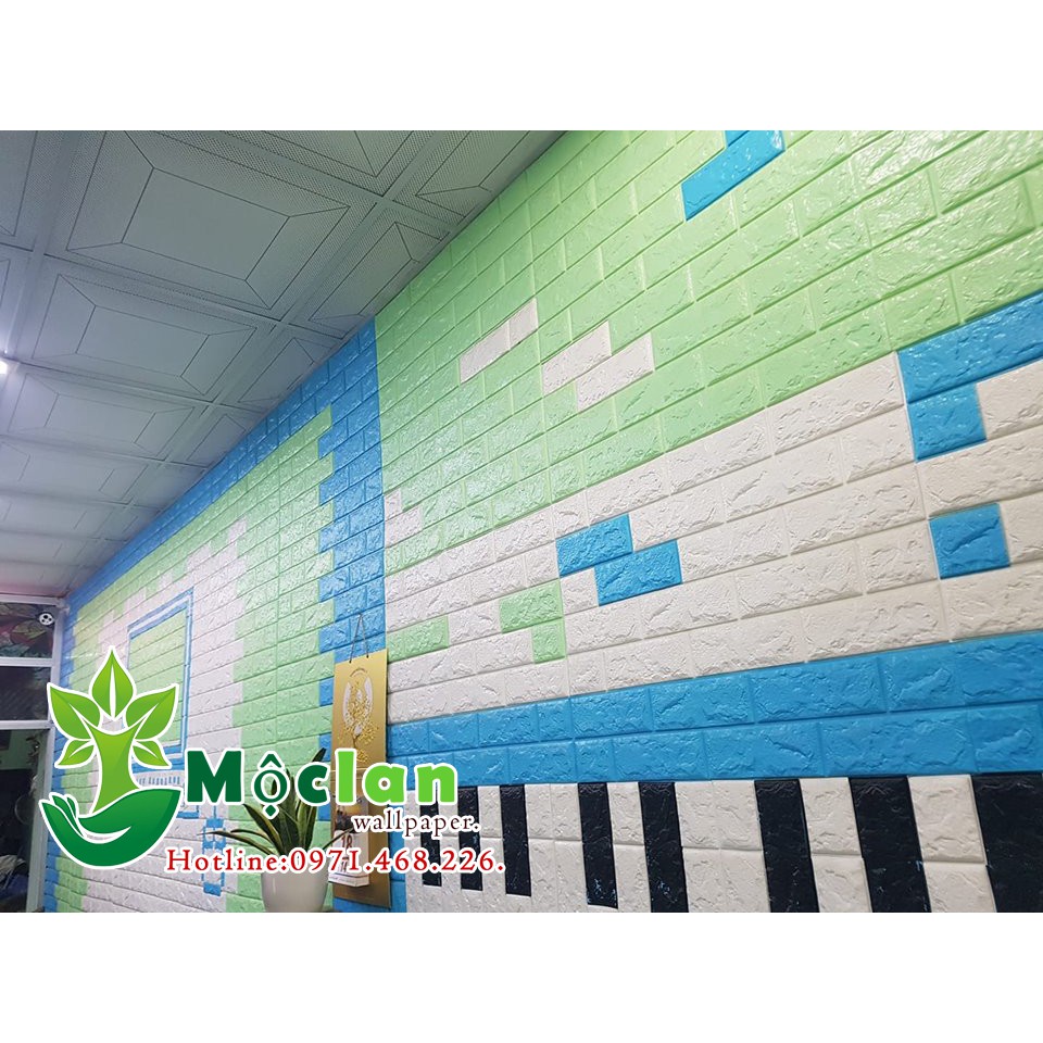 [BÌNH DƯƠNG] XỐP DÁN TƯỜNG 3D GIẢ GẠCH CAO CẤP -  9 MÀU | BigBuy360 - bigbuy360.vn