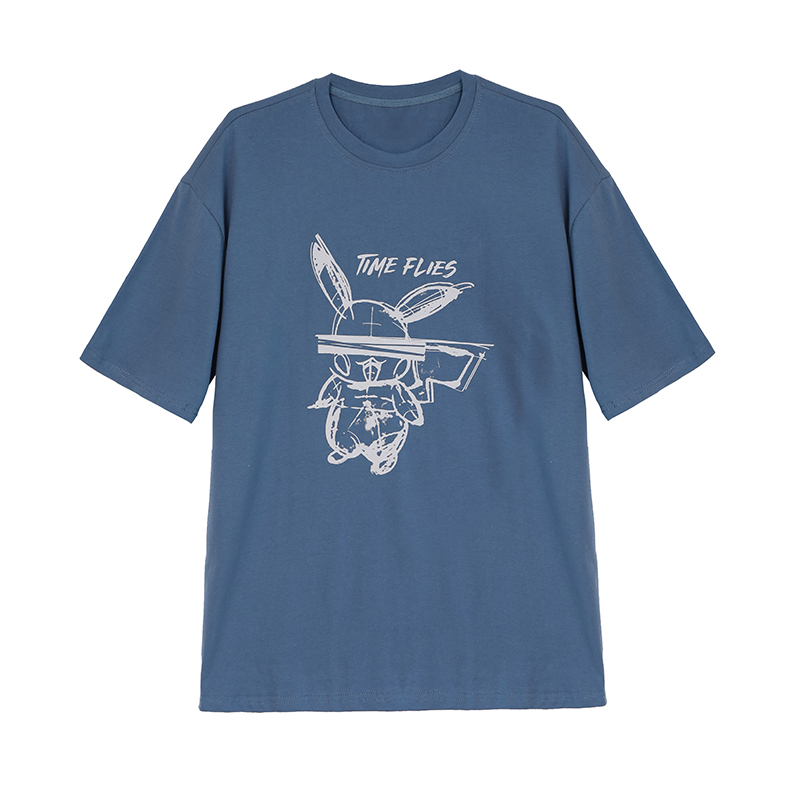 Áo thun tay ngắn dáng rộng phong cách thể thao 4 màu tùy chọn size s - 8xl