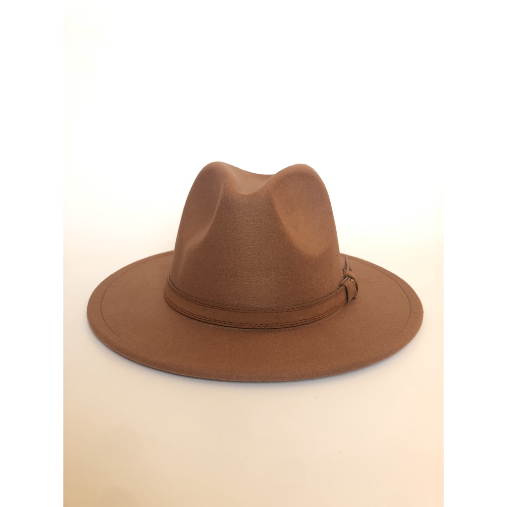 Mũ Phớt Fedora Vành Rộng Thời Trang Nam Nữ Phong Cách Lịch Lãm