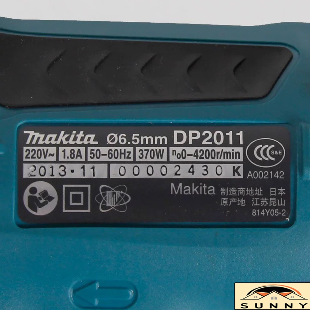 Máy Khoan Cầm Tay MAKITA 370W 10MM Lõi Đồng 100% - Máy Khoan Điện Cầm Tay Dùng Để Khoan Tường, Gạch Gỗ GIA DỤNG SUNNY
