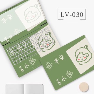 Miếng Dán 3 Mặt Cho Laptop Dell / Asus / Hp / Macbook Phong Cách Đáng Yêu