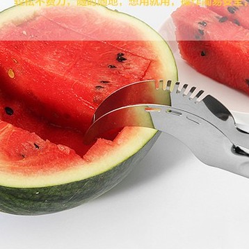 Dao Cắt Dưa Hấu Bằng Thép Không Gỉ, Dao Cắt Trái Cây Đa Chức Năng
