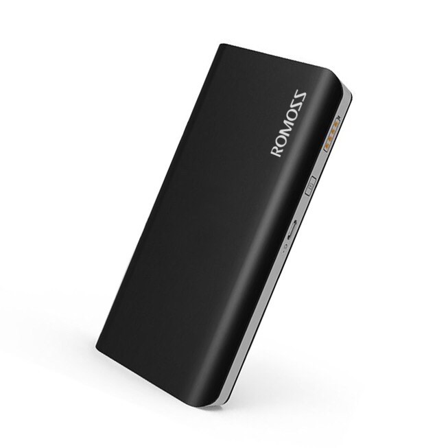 Pin sạc dự phòng Romoss Solit 5 10.000mAh hỗ trợ sạc nhanh 2.1A