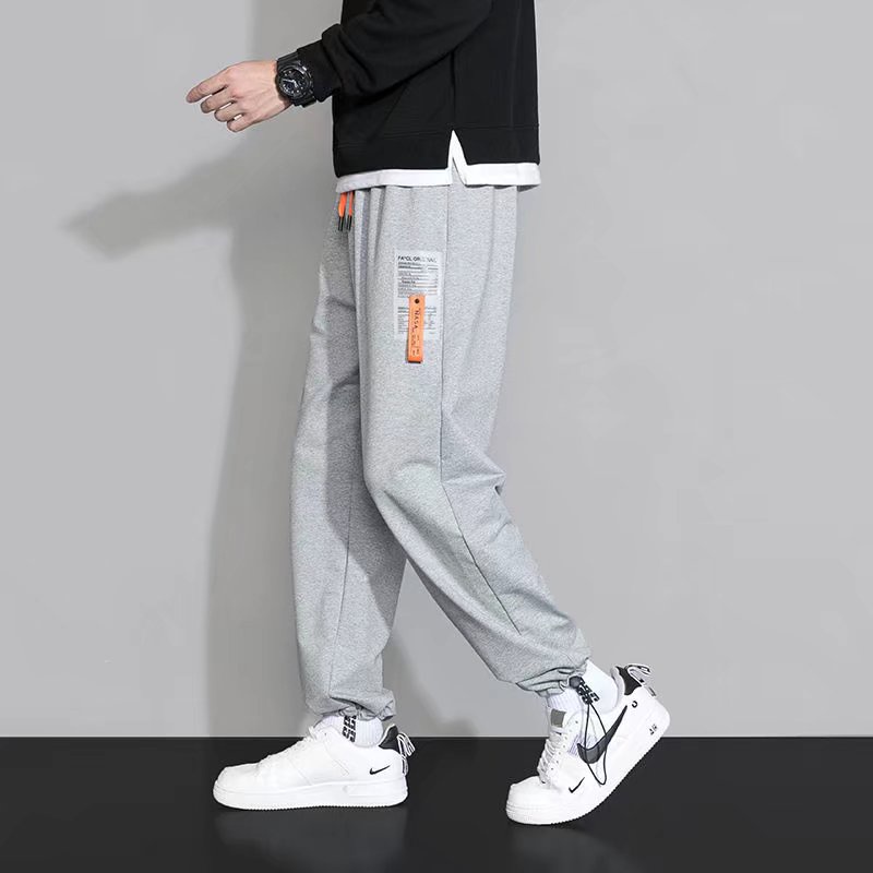 Quần Dài Dáng Rộng Lót Lông Cừu Thời Trang Thu Đông 2 Màu S-3XL Cho Nam