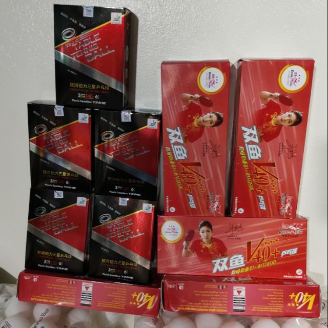 Quả bóng bàn Yinhe đỏ và V40+