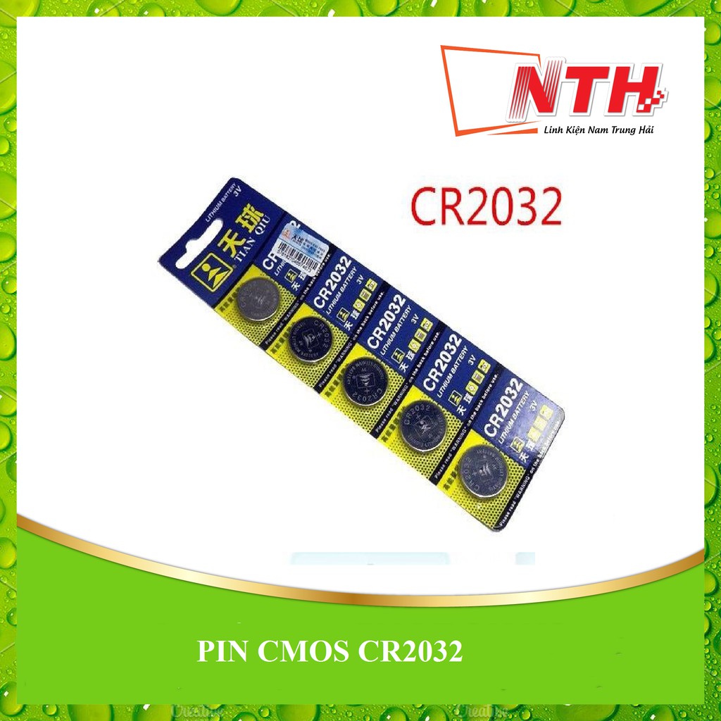 VĨ 5 VIÊN PIN CMOS CR2032