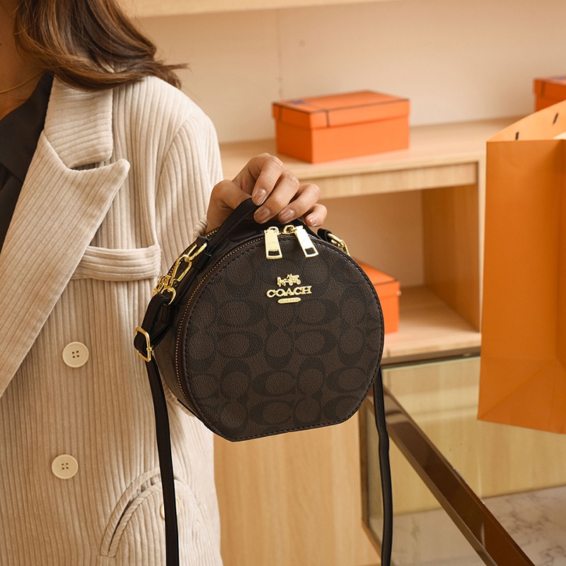 Coach Túi Xách đeo Chéo Nữ Xu Hướng Mới Phong Cách Phương Tây,  ​túi đeo Vai