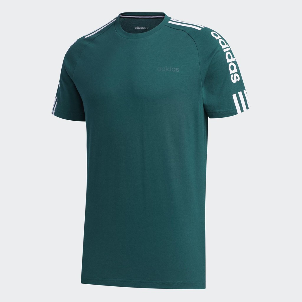 new 2021 Áo Phông adidas NOT SPORTS SPECIFIC 3 Sọc Essentials Nam Màu xanh lá FP7476 . ⛔ ea