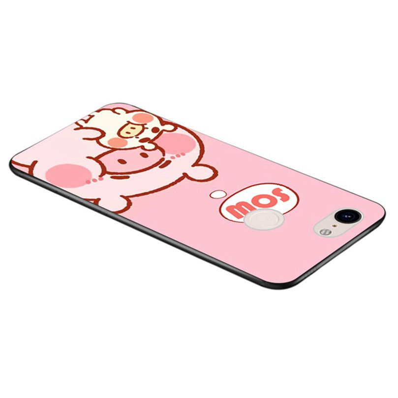 Ốp điện thoại silicon in hình heo hồng dễ thương cho Google Pixel 2 3 XL | BigBuy360 - bigbuy360.vn