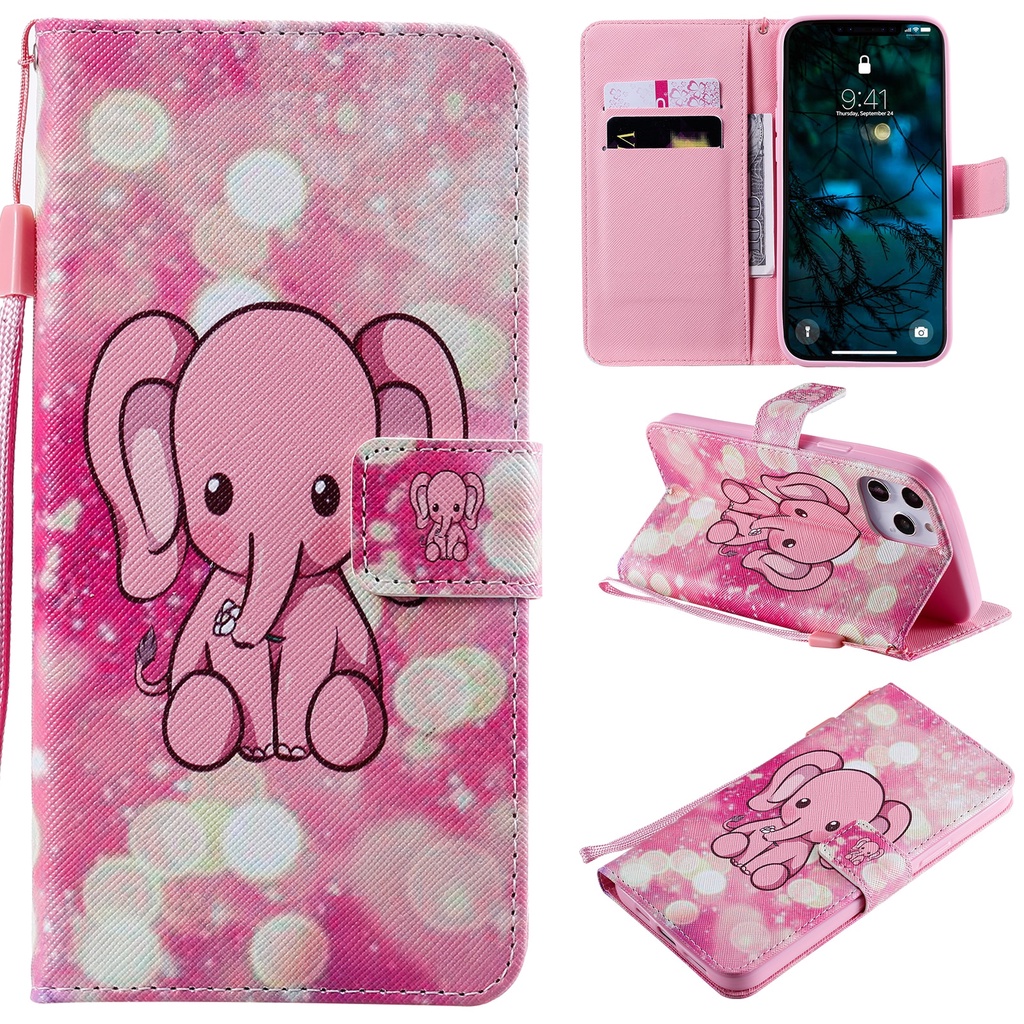 Ốp Điện Thoại Kèm Ví Hình Tự Chọn Cho iPhone 5 5s 6 6s 7 8 Plus 7 + 6 + 8 +