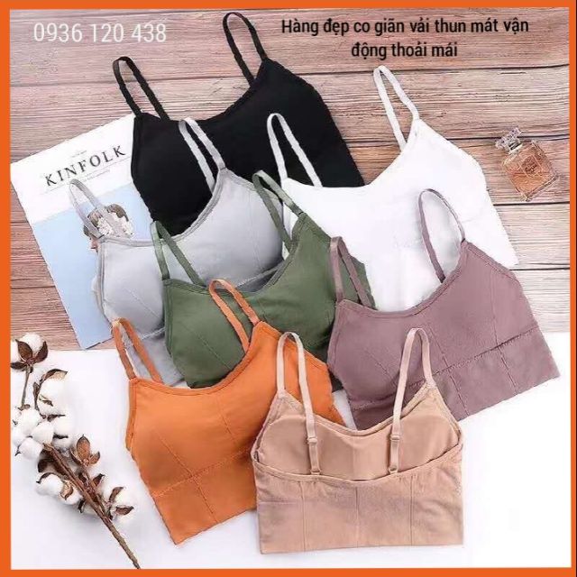 Áo bra tập gym yoya thể thao không gọng đệm chắc chắn thoải mái vận động | BigBuy360 - bigbuy360.vn