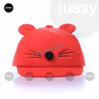 Mũ sơ sinh cho bé từ 6 tháng - 1 tuổi chất vải cotton mềm