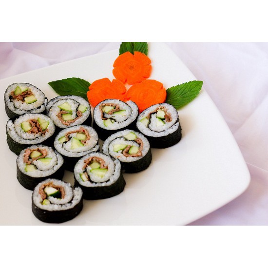 [Mã 44FMCGSALE1 giảm 0.1 đơn 250K] Rong biển cuộn cơm - Lá rong biển cuộn cơm 10 lá Gimbab, Kimbap ,Sushi Hàn Quốc 22g