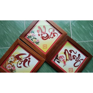 thư pháp trang trí chỉ 20 ngàn 1 bức