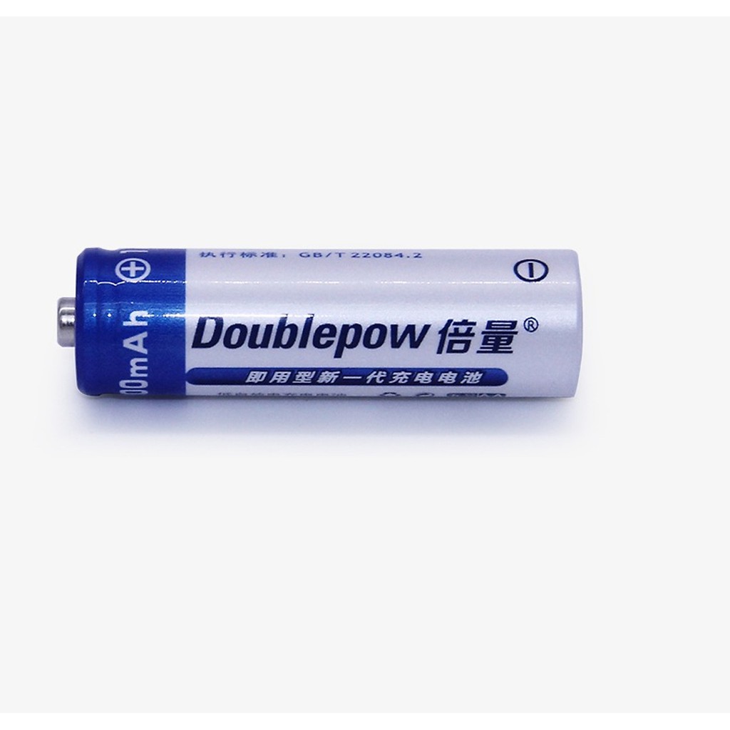 [Chính Hãng] Bộ 4 Viên Pin Tiểu Sạc AA 1200mAh Doublepow Cao Cấp