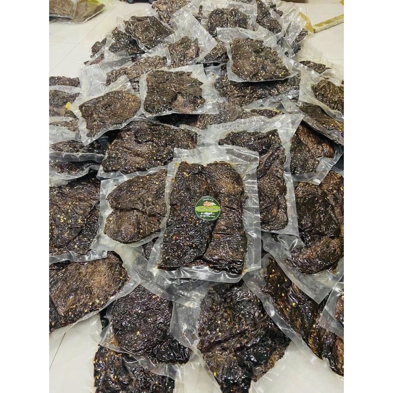 [MÃ HIEN6666 GIẢM 16K ĐƠN 100K]{SIÊU NGON} 200g BÒ KHÔ MIẾNG to dày, ăn là ghiền, siêu sạch. Uy tín 6 năm | BigBuy360 - bigbuy360.vn