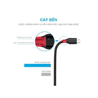 (1.5m) Dây cáp sạc nhanh Micro USB Bagi dài 1,5m MA150