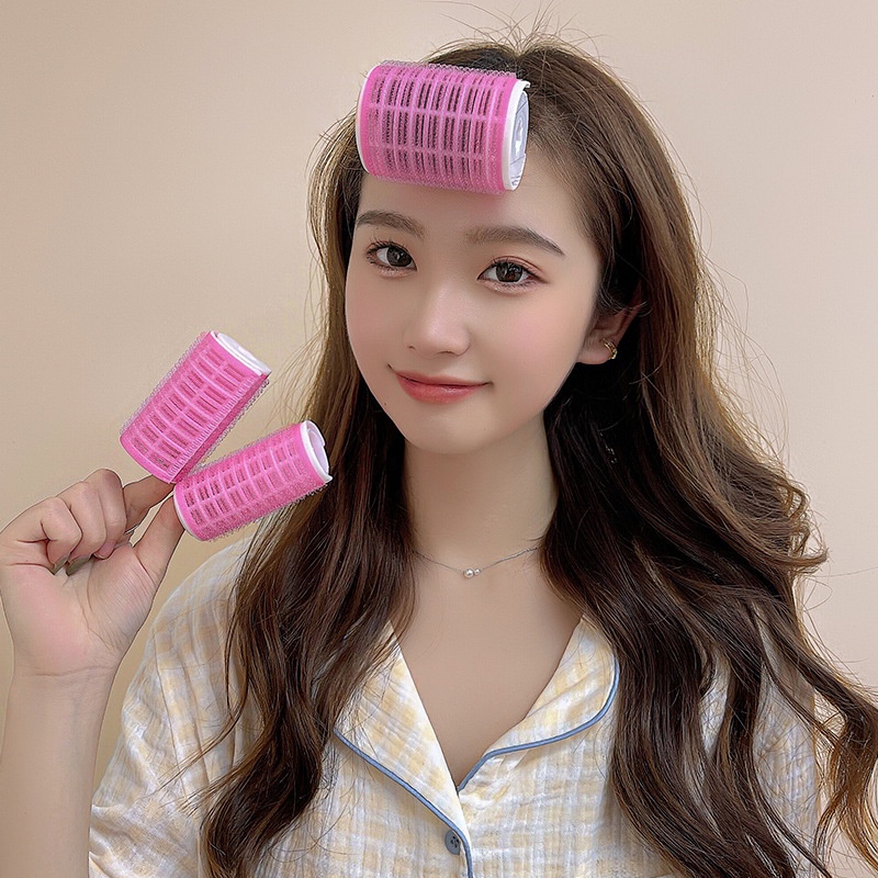 Lô Uốn Tóc Mái Ngang Phong Cách Hàn Quốc Cho Nữ