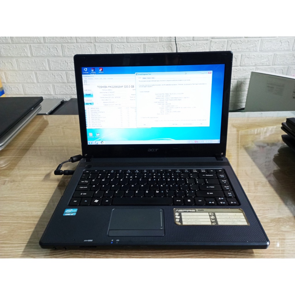 Laptop Acer aspire 4349