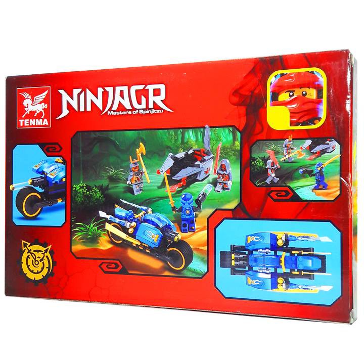 Bộ Lego xếp hình Ninjago phi thuyền không gian. Gồm 223 Chi Tiết. Lego Ninjago Lắp Ráp Đồ Chơi Cho Bé