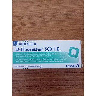 Vitamin D-fluoretten 500 IE