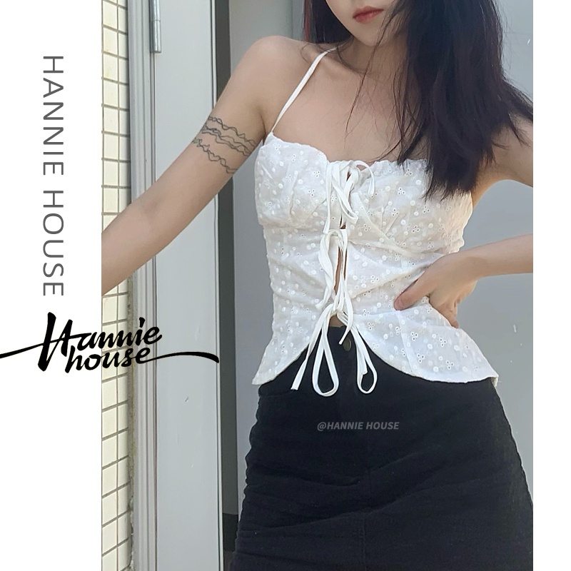 Áo Croptop Ren Cổ Yếm Hở Lưng Gợi Cảm Cho Nữ