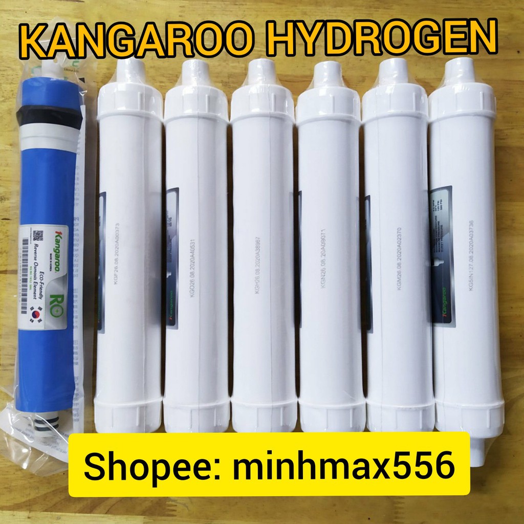 LÕI LỌC NƯỚC KANGAROO Hydrogen số 10 5in1 | thay cho máy KG100HP, KG100HA, KG100HQ, KG100HC..