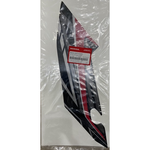 Tem yếm Winner X đỏ đen chính hãng Honda (giá 1 bên)