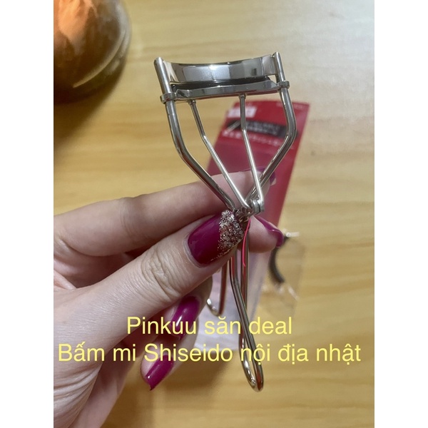 bấm mi Shiseido 213 eyelashcurler kèm dự phòng repalcement rubber