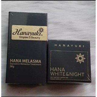 Combo dưỡng trắng giảm nám hanayuki