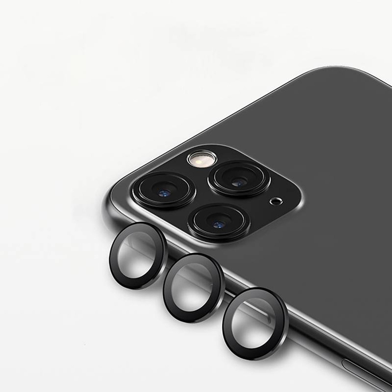 Bộ dán bảo vệ camera iphone 11 , 11 pro max , 12 pro max, 13 pro max, 14 pro max mắt bảo về từng ống kính