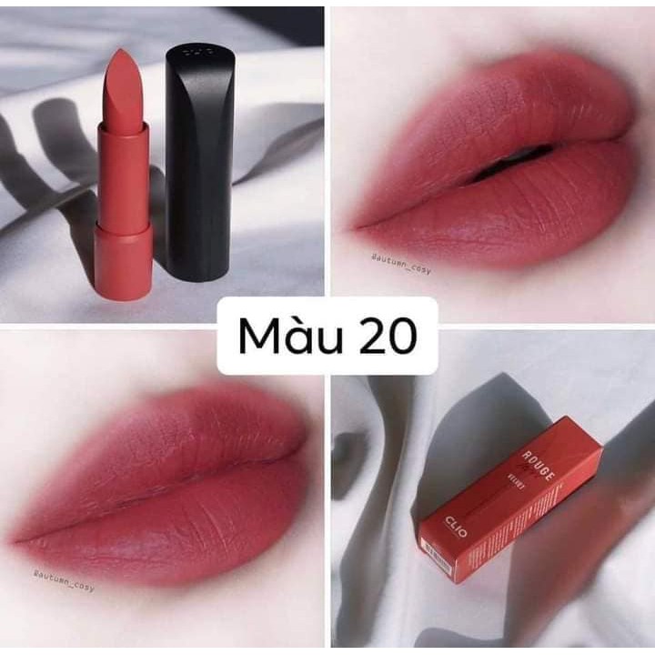 [SẴN] Son Bấm Clio Rouge Heel Velvet | BigBuy360 - bigbuy360.vn