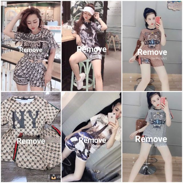 ♥️ Shop Uy Tín ♥️ Bộ 3D Đùi Cotton Lụa siêu Mát và sành điệu